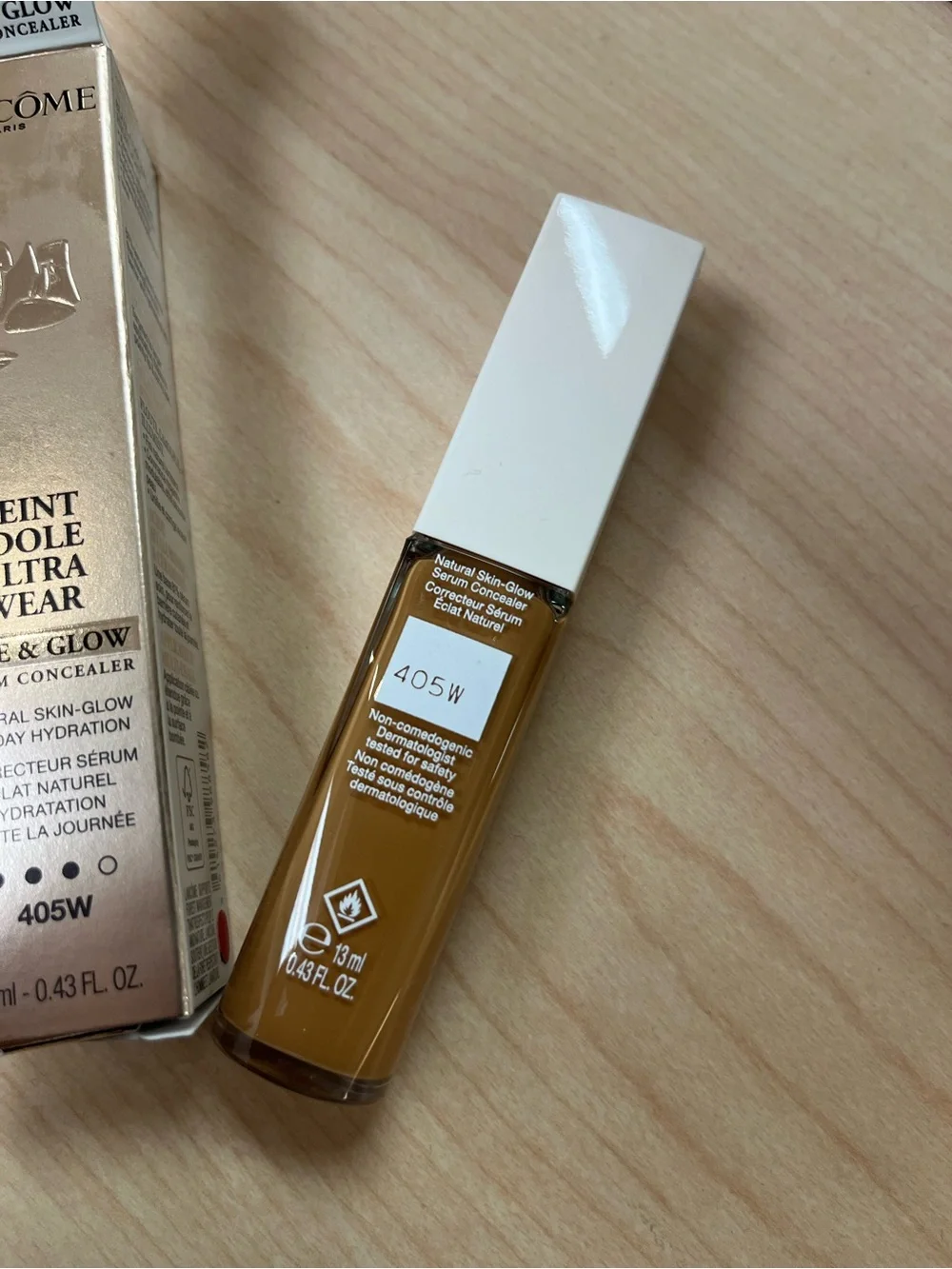 Lancome Teint Idole Ultra Wear Care & Glow Serum Concealer ~0.43 fl oz 405W
